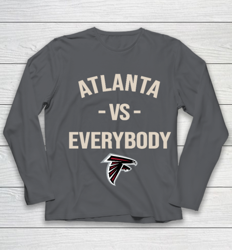 Atlanta Falcons Vs Everybody Youth Long Sleeve 6