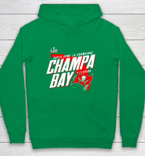 Champa Bay Tampa Bay Buccaneers Super Bowl LV Champions Youth Hoodie 4