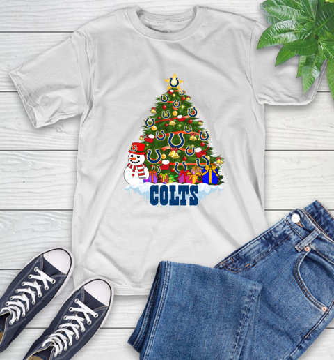 Indianapolis Colts Merry Christmas NFL Football Sports T-Shirt