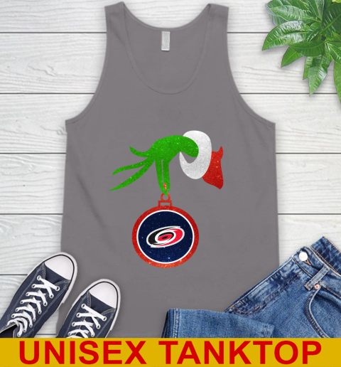 Carolina Hurricanes Grinch Merry Christmas NHL Hockey Tank Top 7