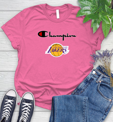 NBA Basketball Los Angeles Lakers Champion Shirt Women's T-Shirt 11