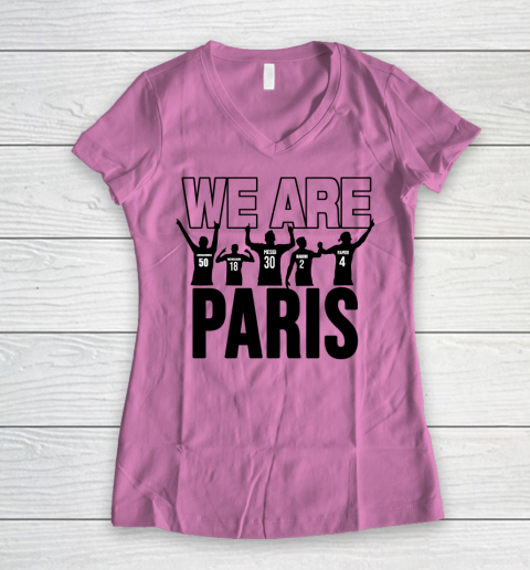 We Are Paris T Shirt Ici C'est Paris Welcome To Paris Women's V-Neck T-Shirt 8