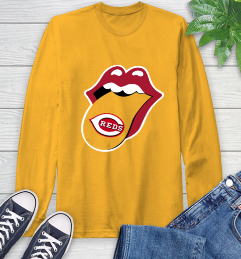 Cincinnati Reds MLB Baseball Lips I Root For My Team Adoring Fan 60