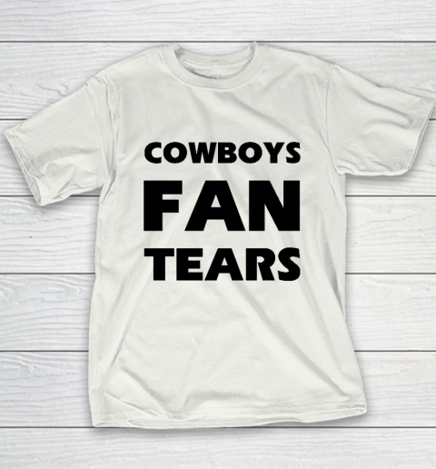 Cowboys Fan Tears Youth T-Shirt