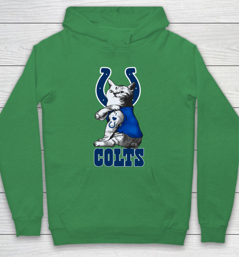 NFL Football My Cat Loves Indianapolis Colts Hoodie 5