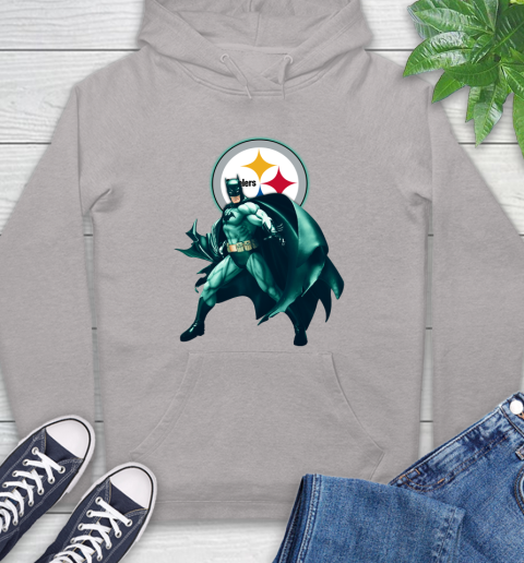 NFL Batman Football Sports Pittsburgh Steelers Hoodie 12