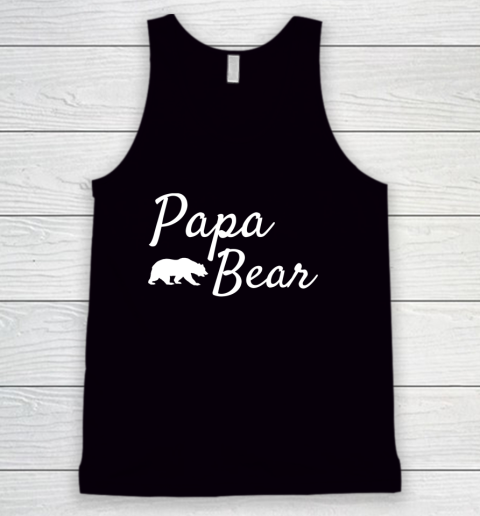 Papa Bear Long Sleeve Shirt Men Papa Bear Mama Bear Tank Top