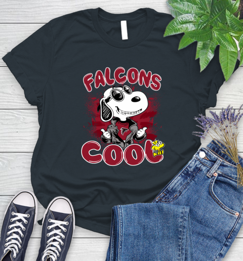 NFL Football Atlanta Falcons Cool Snoopy Shirt Women's T-Shirt 6