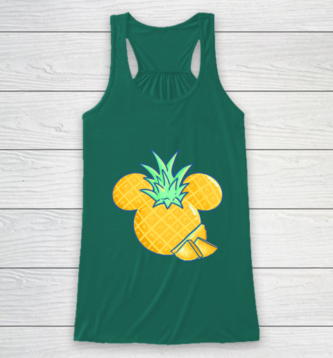 Disney Mickey Friends Mickey Pineapple Logo Racerback Tank 5