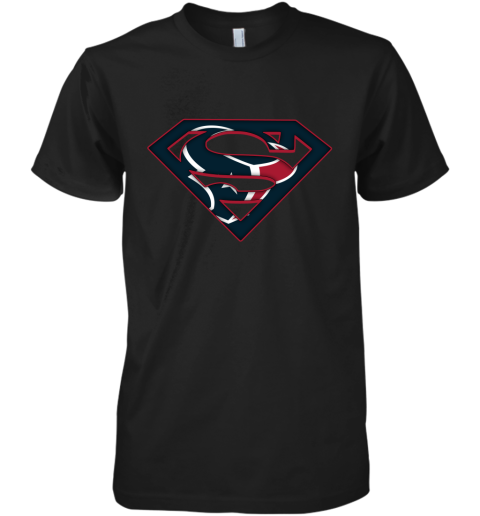 We Are Undefeatable The Houston Texans x Superman NFL Premium Men's T-Shirt