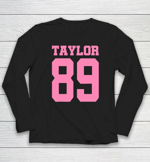Pink Numbers Taylor 89 Long Sleeve T-Shirt