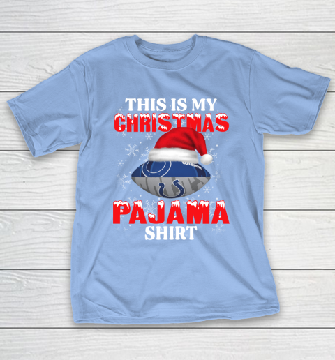 Indianapolis Colts This Is My Christmas Pajama Shirt NFL T-Shirt 10