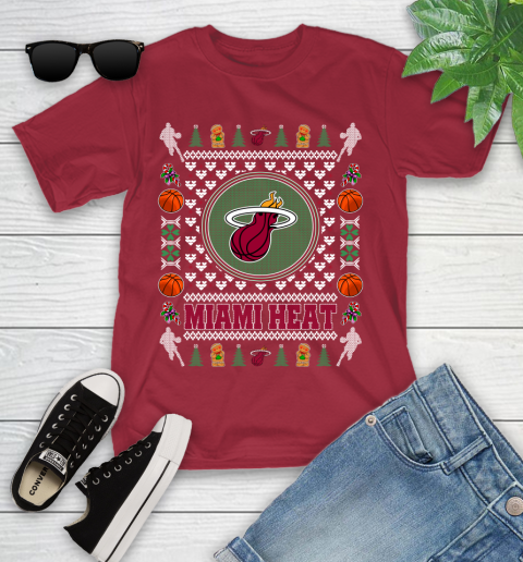 Miami Heat Merry Christmas NBA Basketball Loyal Fan Ugly Shirt 113