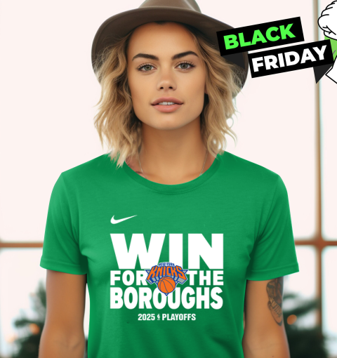 New York Knicks Win For The Boroughs 2025 Playoffs Women's T New York Knicks Win For The Boroughs 2025 Playoffs Women's T