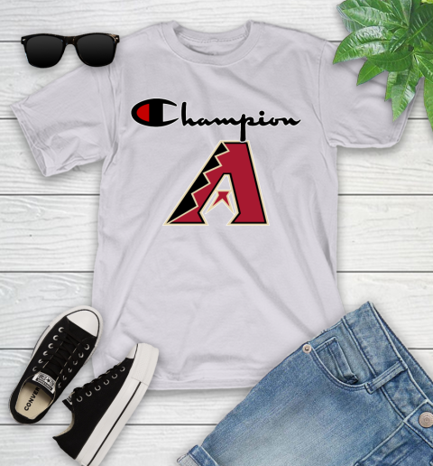 MLB Baseball Arizona Diamondbacks Champion Shirt Youth T-Shirt 2