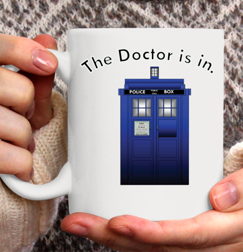 Doctor Who Shirt The Doctor is In Ceramic Mug 11oz