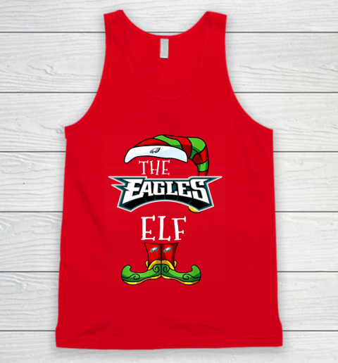Philadelphia Eagles Christmas ELF Funny NFL Tank Top 5