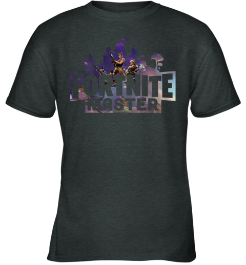 56fu fortnite master for pro gamers shirts youth t shirt 26 front dark heather