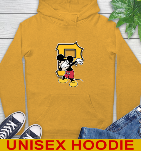 Pittsburgh Pirates MLB Baseball Dabbing Mickey Disney Sports Hoodie 3