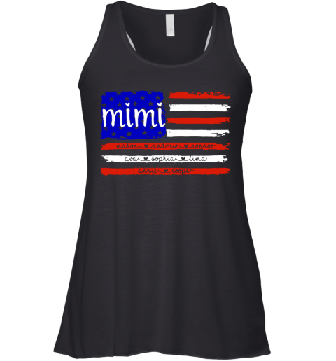 American Flag Mimi Racerback Tank