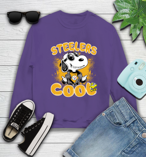 NFL Football Pittsburgh Steelers Cool Snoopy Shirt Sweatshirt 4