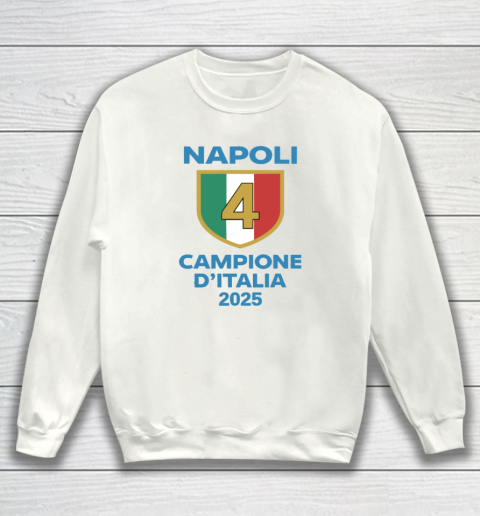 Napoli Campione D'Italia 2025 Sweatshirt