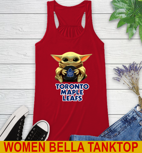 NHL Hockey Toronto Maple Leafs Star Wars Baby Yoda Shirt 42