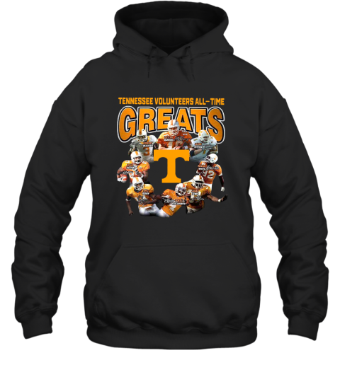 Tennessee Volunteers Players All Time Greats Signature Shirt Hooded