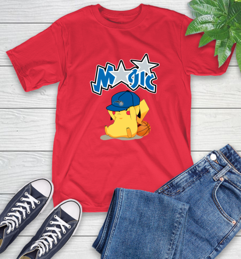 NBA Pikachu Basketball Sports Orlando Magic T-Shirt 10