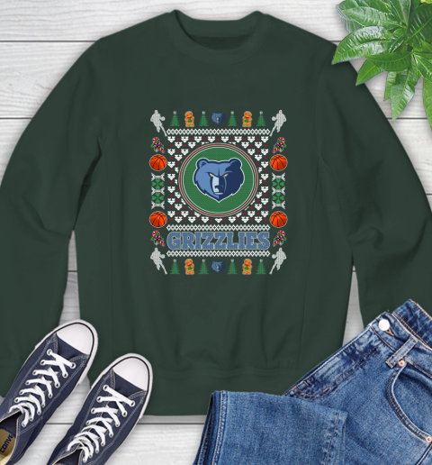 Memphis Grizzlies Merry Christmas NBA Basketball Loyal Fan Ugly Shirt 36
