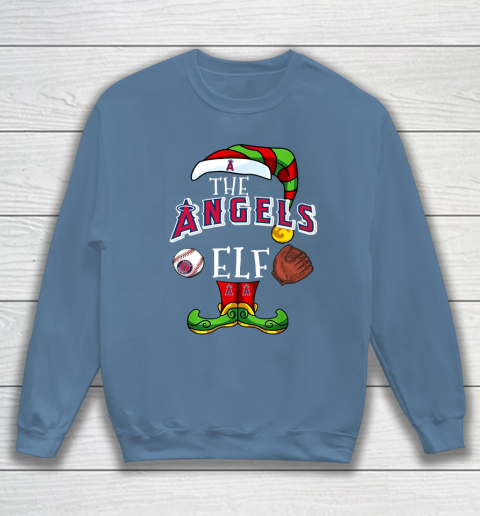 Los Angeles Angels Christmas ELF Funny MLB Sweatshirt 6