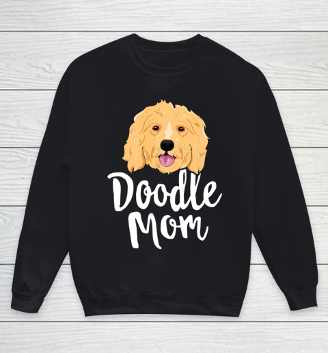 Dog Mom Shirt Doodle Mom T Shirt Women Goldendoodle Dog Puppy Mother Youth Sweatshirt