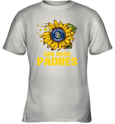 San Diego Padres Sunflower MLB Baseball Youth T-Shirt