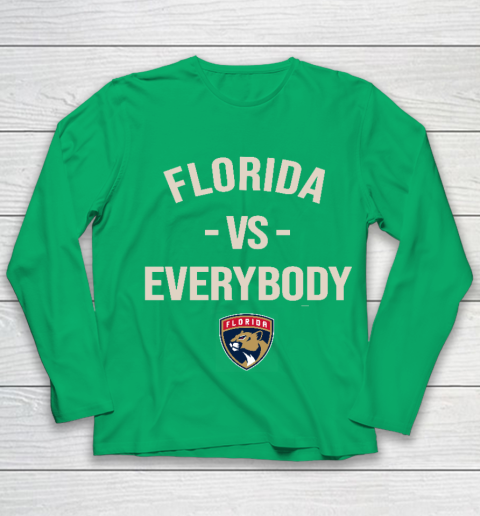 Florida Panthers Vs Everybody Youth Long Sleeve 4