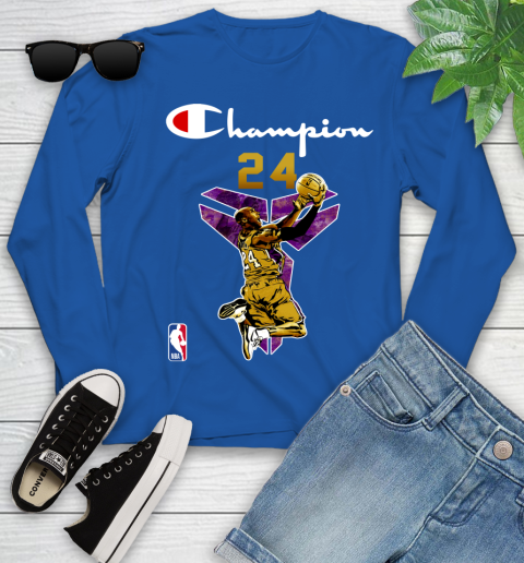 Kobe Bryant Champion Black Mamba 24 Shirt 121