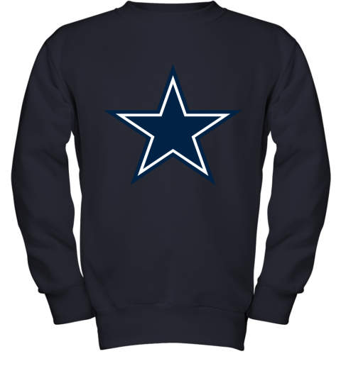 Dallas Cowboys NFL Pro Line by Fanatics Branded Gray Victory Youth Sweatshirt