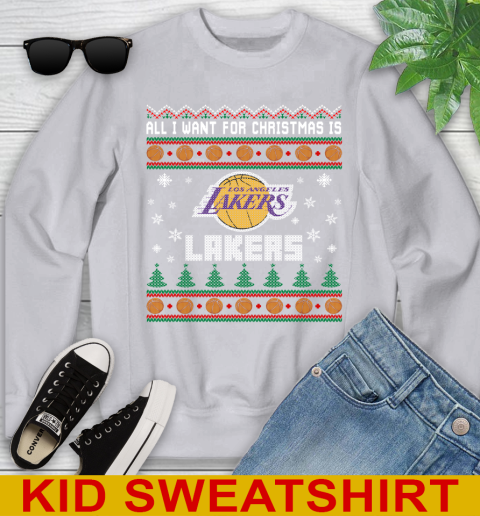 NBA Basketball All I Want For Christmas Is Los Angeles Lakers 111