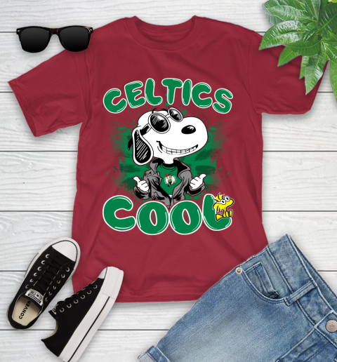 NBA Basketball Boston Celtics Cool Snoopy Shirt Youth T-Shirt 13 NBA Basketball Boston Celtics Cool Snoopy Shirt Youth T-Shirt - Image 13