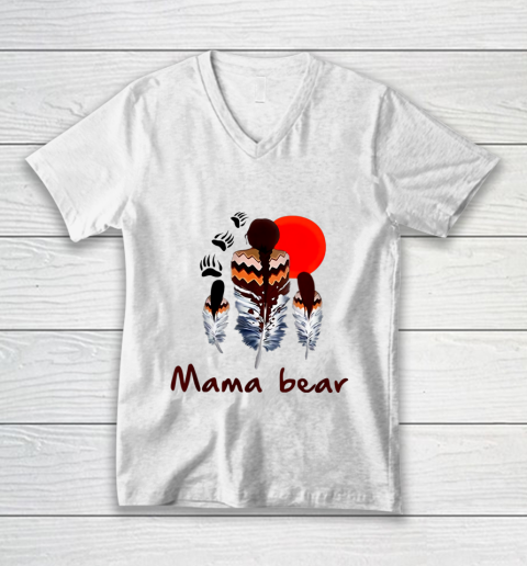 Mama Bear V-Neck T-Shirt