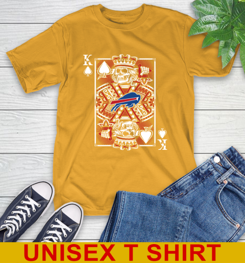 Buffalo Bills NFL Football The King Of Spades Death Cards Shirt T-Shirt 2