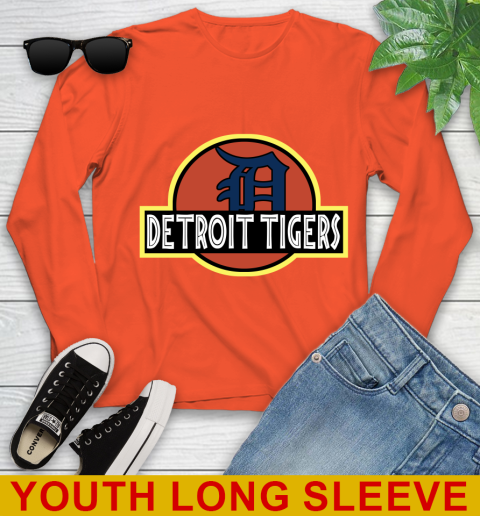 MLB Detroit Tigers Jurassic Park Dinosaur Movie Baseball Sports 125
