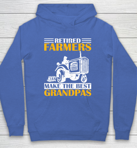 GrandFather gift shirt Retired Farmer Tractor Make The Best Grandpa Retirement Gift T Shirt Hoodie 6