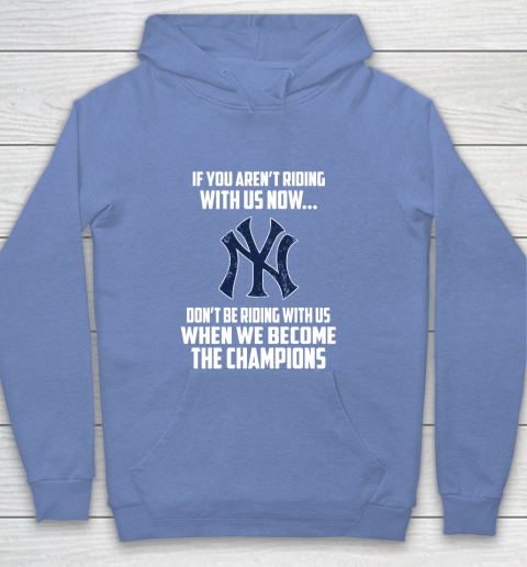 MLB New York Yankees Baseball We Become The Champions Youth Hoodie 8