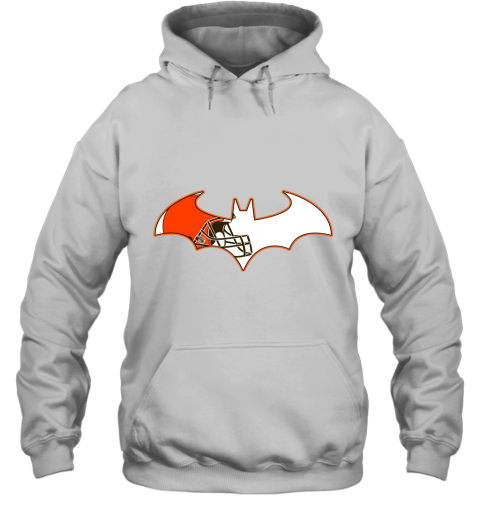 We Are The Cleveland Browns Batman NFL Mashup Hoodie
