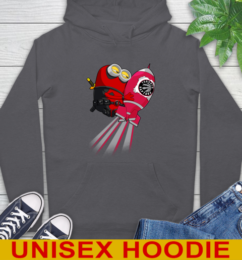 NBA Basketball Toronto Raptors Deadpool Minion Marvel Shirt Hoodie 7