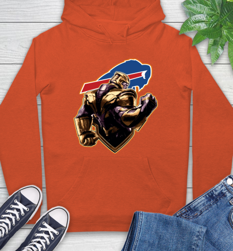 NFL Thanos Avengers Endgame Football Sports Buffalo Bills Hoodie 5