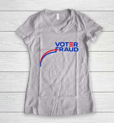 Voter Fraud Women's V-Neck T-Shirt