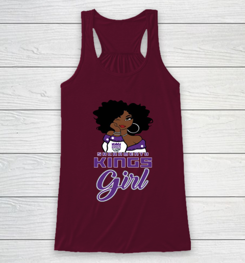 Sacramento Kings Girl NBA Racerback Tank 3