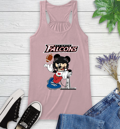 NFL Atlanta Falcons Mickey Mouse Disney Super Bowl Football T Shirt Racerback Tank 11