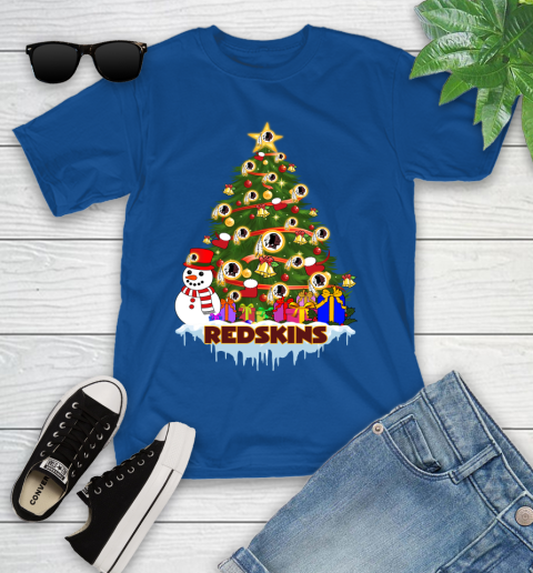 Washington Redskins Merry Christmas NFL Football Sports Youth T-Shirt 9